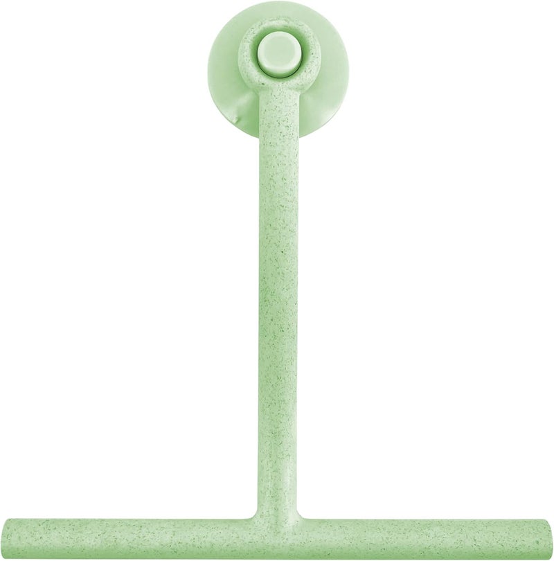 Splash Home Jasmine Eco-Friendly Shower Squeegee, Green - Image 1